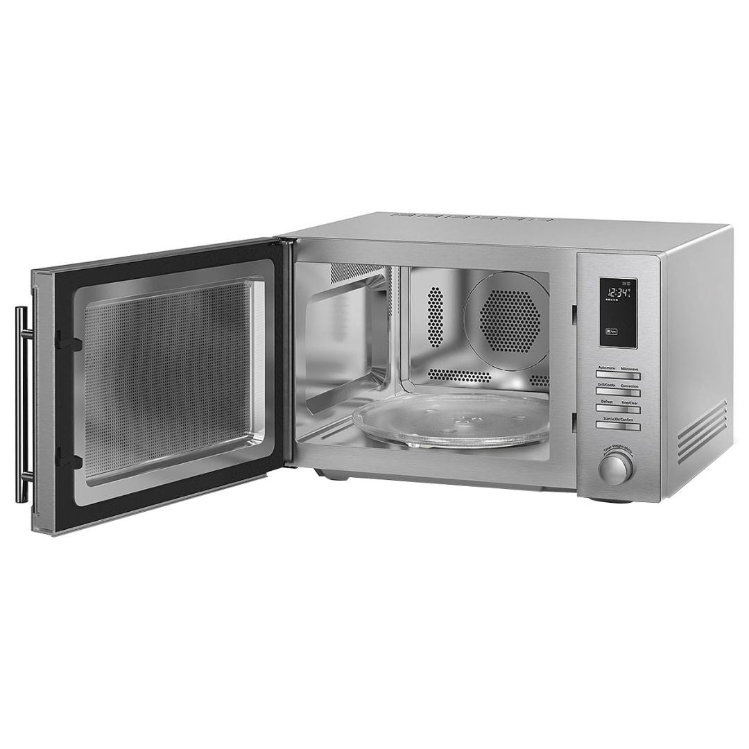 SMEG MOE25X Forno Microonde 25 L Acciaio Inox Antimpronta Grill 6 Funzioni mm. 513 x 432 x 304