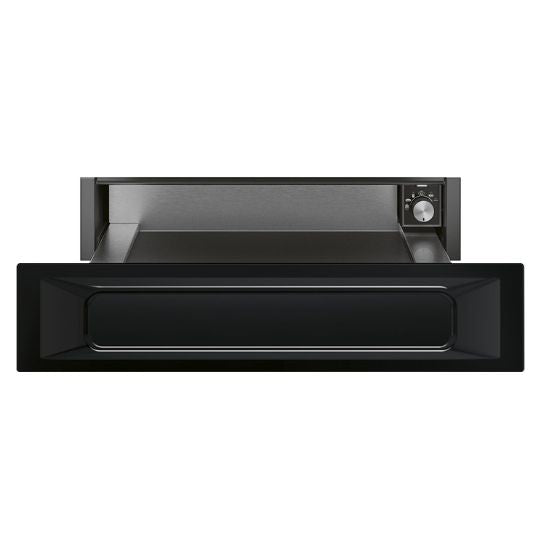 CASSETTO SCALDAVIVANDE 60H15 NERO VICTORIA Des. SMEG ^