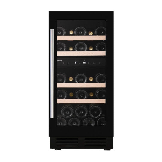 CANTINOLA INC. L38H82,5 cm NERO 2 TEMPERATURE DUNAVOX