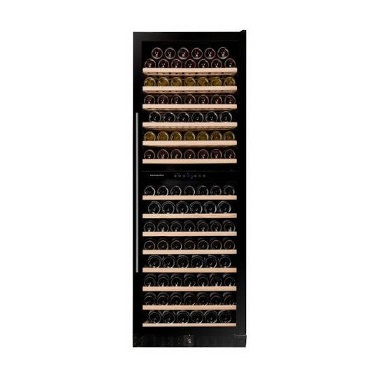 CANTINOLA INC. L65,5H183,5 cm NERO 2 TEMPERATURE DUNAVOX