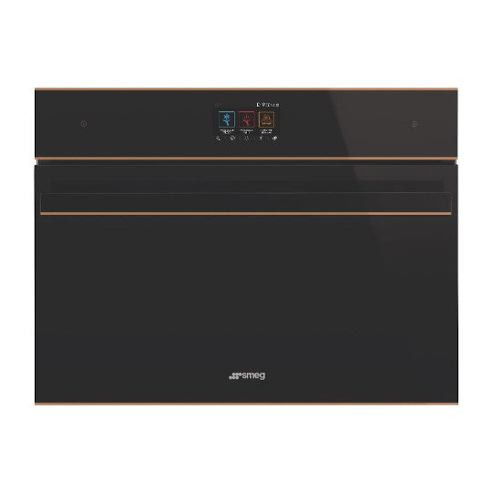 MACC. ABBATTITORE TEMPERATURA H46L60 NERO/RAME DOLCE S Des.^ SMEG