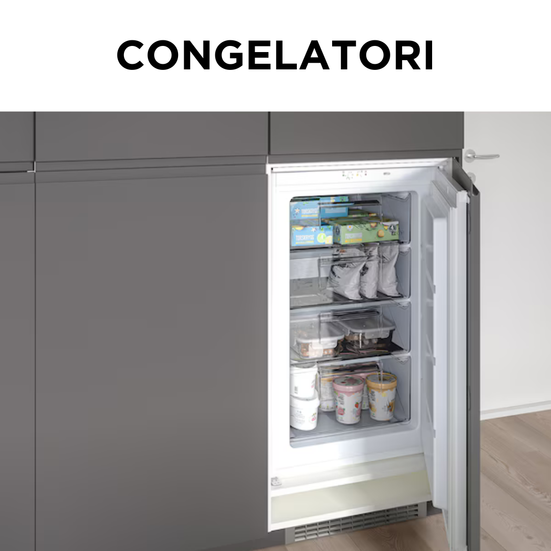 Congelatori da incasso