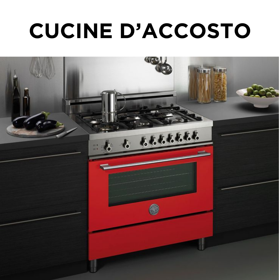 Cucine d'accosto libera installazione