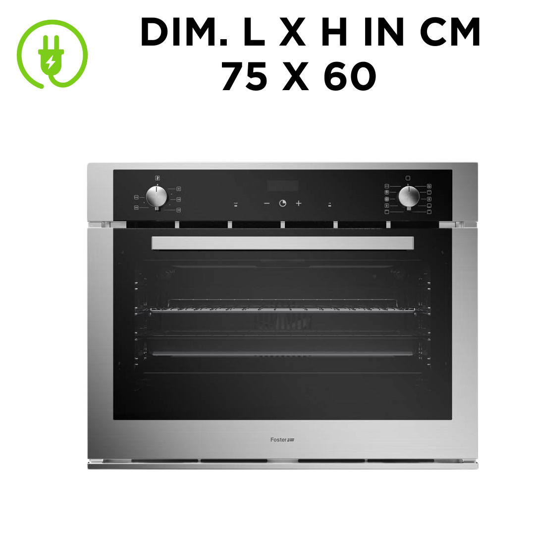 Forni elettrici Dim. LxH in cm 75×60