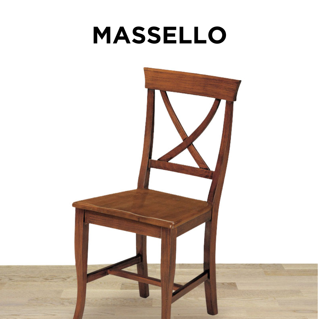 Sedie in massello