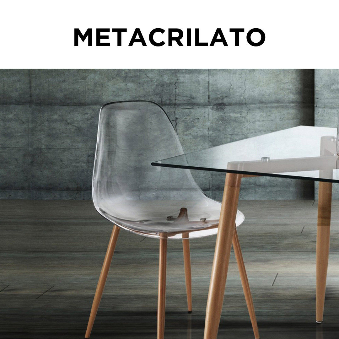 Sedie in metacrilato