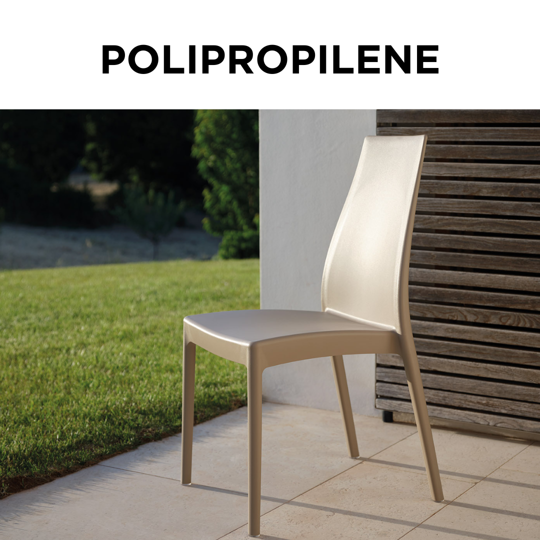 Sedie in polipropilene