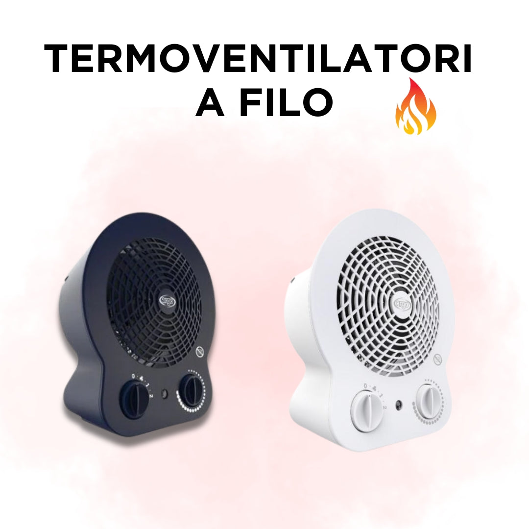 Termoventilatore con resistenza a filo