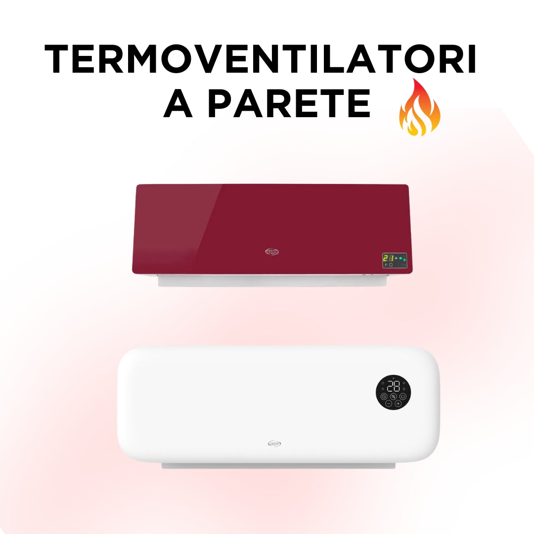 Termoventilatore ceramico a parete