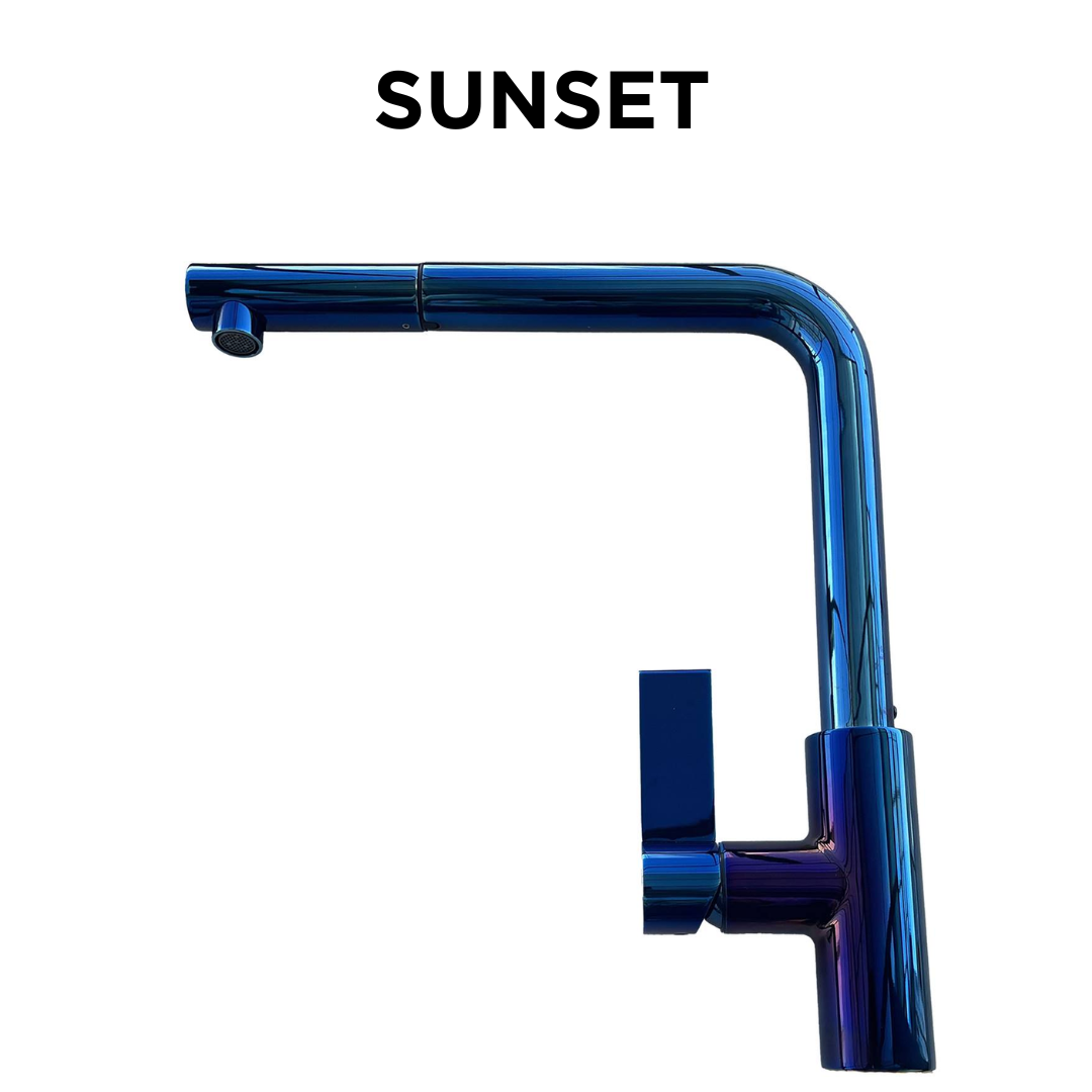 Monocomando con doccetta estraibile sunset