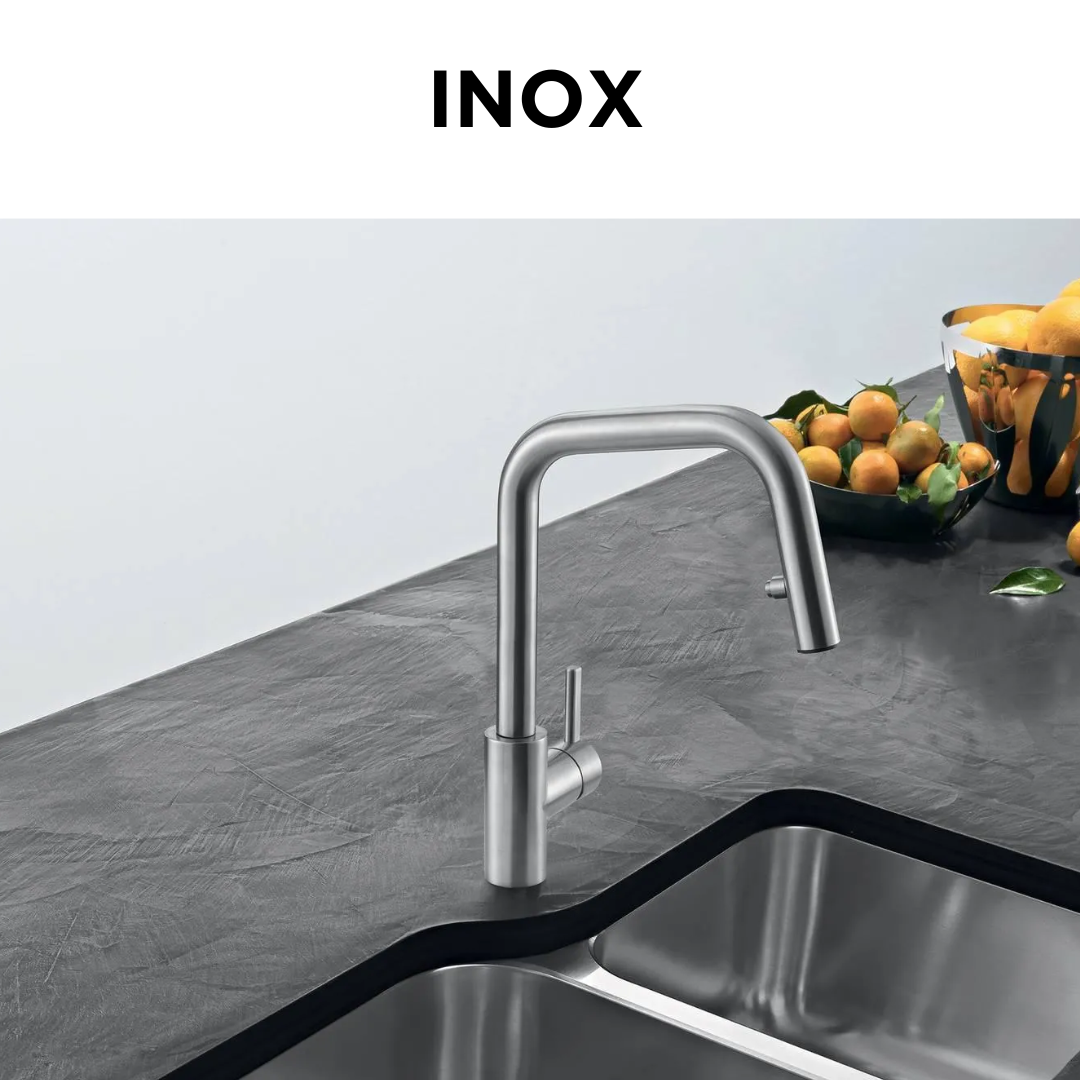 Monocomando inox