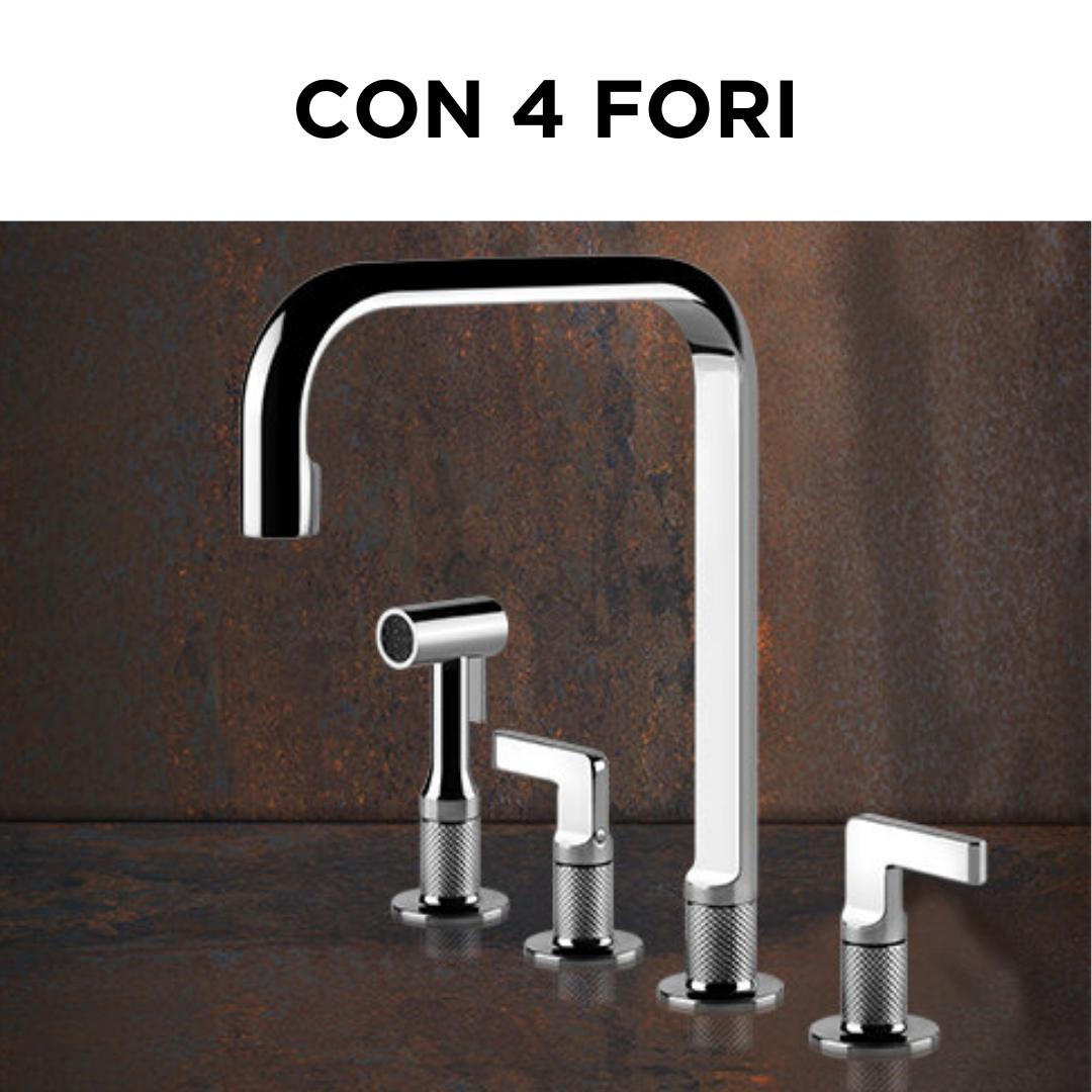 Miscelatori con 4 fori