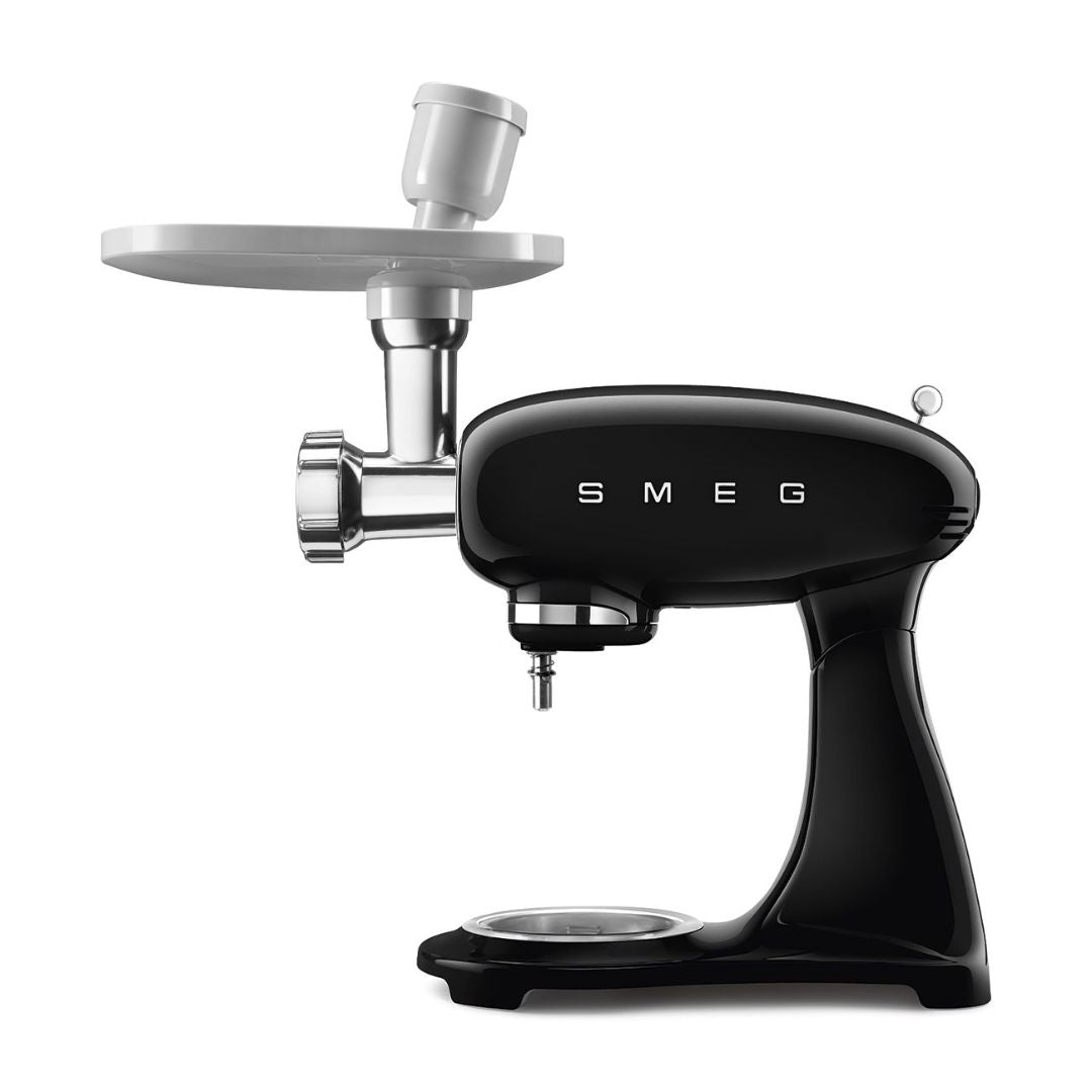 SMEG SMF03BLEU Impastatrice Planetaria 800W Nero 4,8L 10 Velocità con Accessori