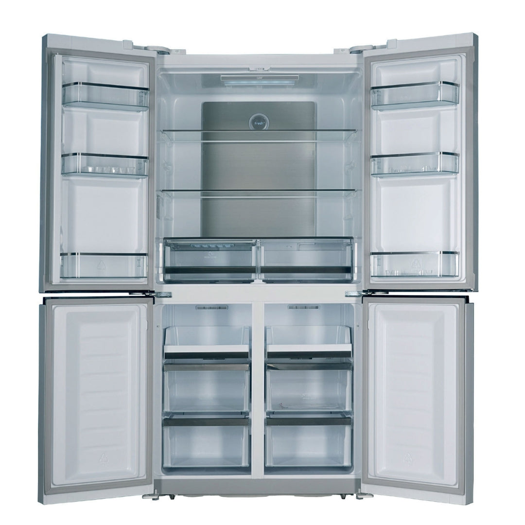 GRF CA91831WG Frigorifero Americano Vetro Bianco 564 L Total No Frost cm 90