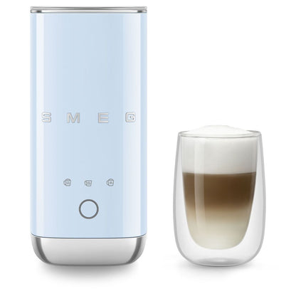 SMEG MFF02PBEU Montalatte Elettrico 50's Style Schiuma perfetta Calda e Fredda