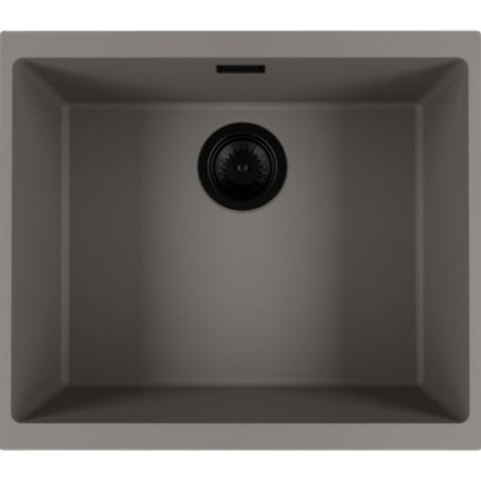 FOSTER GRANIT LINE Lavello 1 Vasca Granitek Installazione Sopratop e Sottotop Cemento cm. 53 x 46