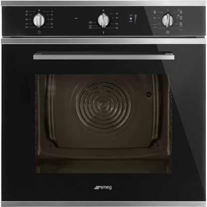Smeg SO64M3S2N Forno Elettrico Incasso Ventilato Grill Nero 68 lt Classe A cm. 60 x 60