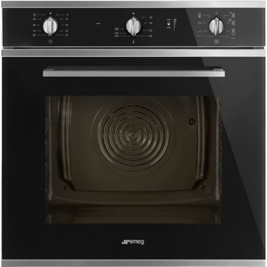 Smeg SO64M3S2N Forno Elettrico Incasso Ventilato Grill Nero 68 lt Classe A cm. 60 x 60
