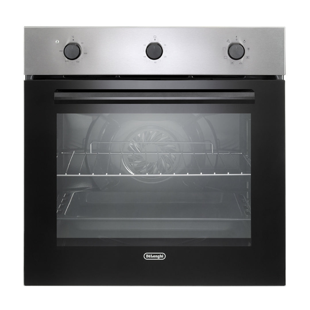 De Longhi FLM6LX Forno elettrico ad incasso con pietra refrattaria Classe A-Inox 65 Lt. mm 595 x 548,5
