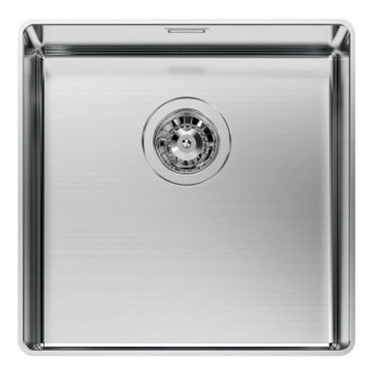 Foster Phantom 4340001 Lavello da Incasso Sopratop - Filotop 1 Vasca Acciaio Inox mm. 416 x 416