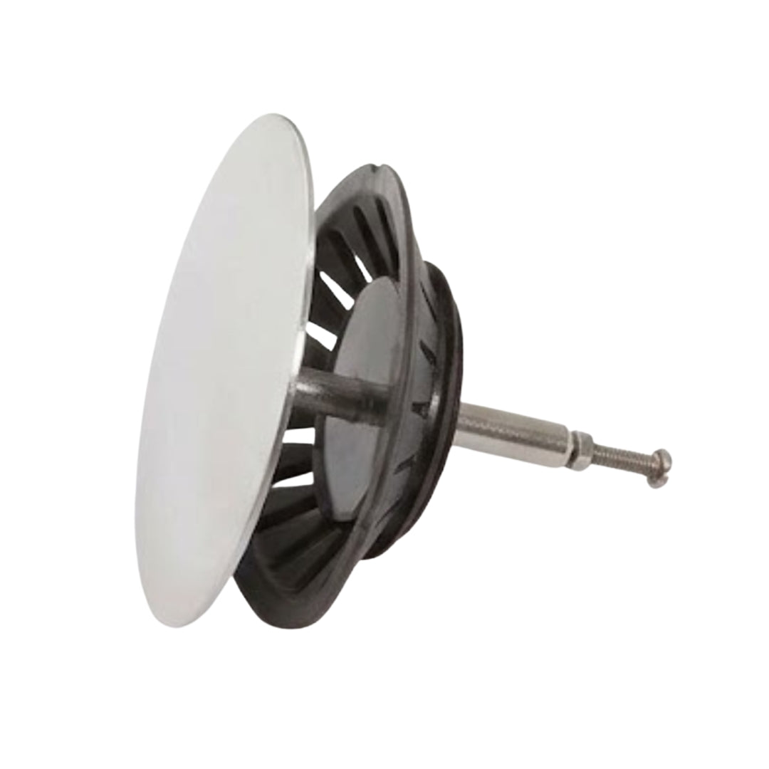 Foster 8669012 Tappo inox Space Cestello Silicone no Foro per Pilette Automatica