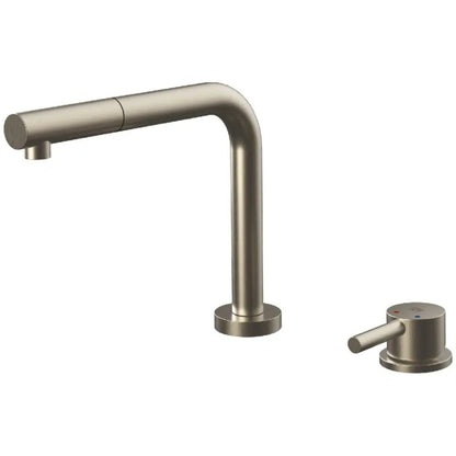 Gessi 50109.149 Miscelatore Su & Giù Sottofinestra con Doccetta Acciaio Finox