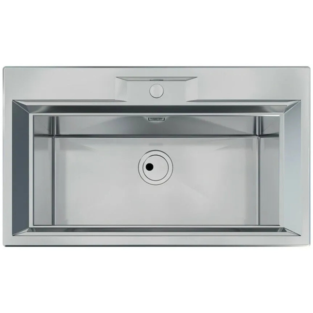 Foster FL 2975060 Lavello Inox Spazzolato 1 Vasca Incasso cm. 86 x 50