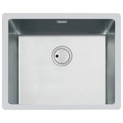 Foster S4001 3355050 Lavello Filotop 1 Vasca Acciaio Inox Spazzolato cm. 54 x 44