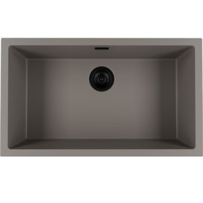 FOSTER GRANIT LINE 1778006 Lavello 1 Vasca Quarzo Composito Cemento cm 78 x 46