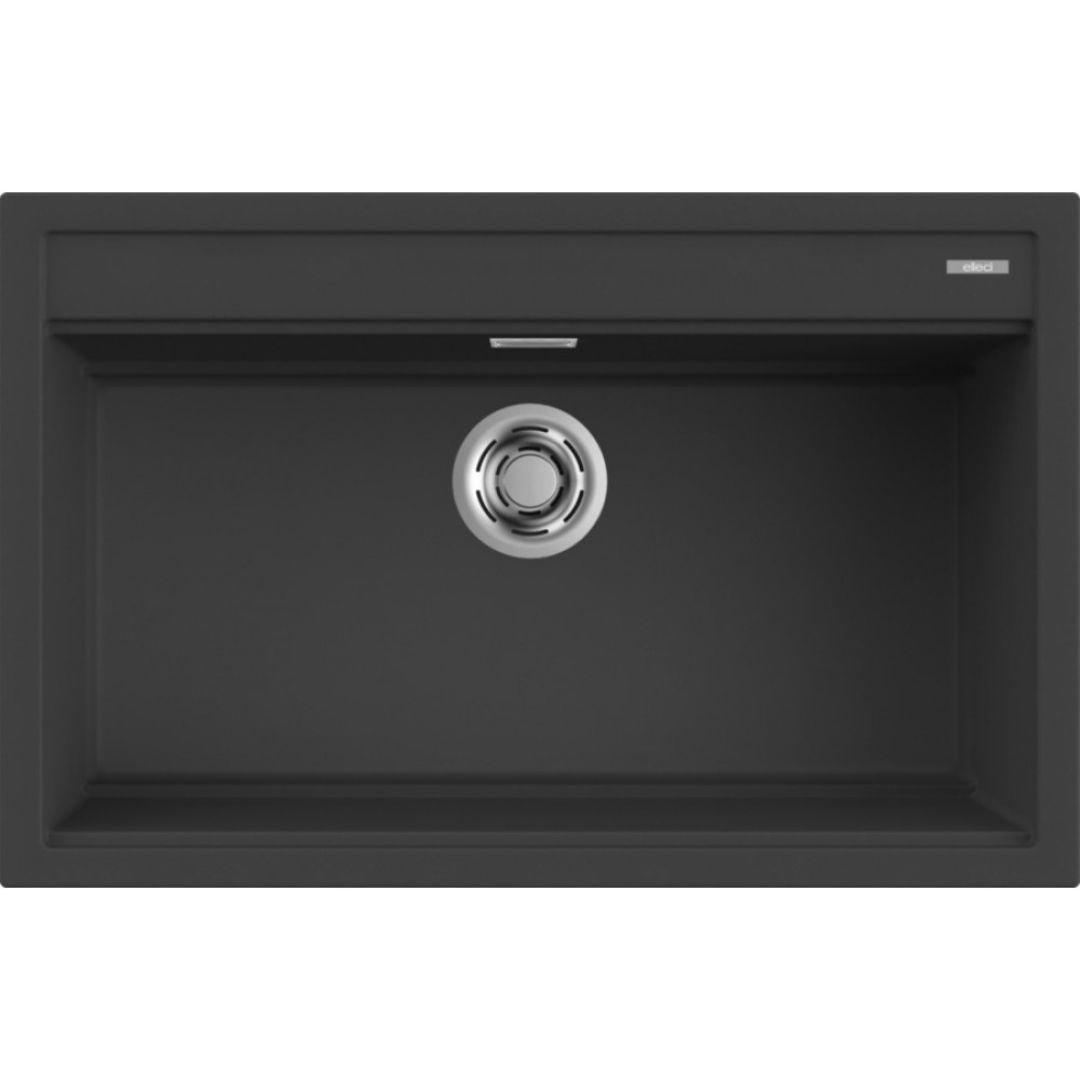 ELLECI BEST 130 LGB13059 Lavello da Incasso 1 Vasca Monovasca Sopratop Granitek cm 79 x 51