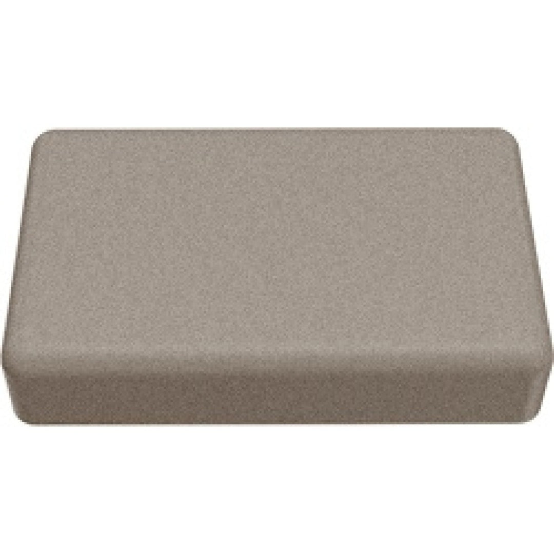 Elleci Ego 480 LGE48043 Lavello 1 Vasca con Gocciolatoio Reversibile Sopratop GranitekTortora cm. 100 x 50