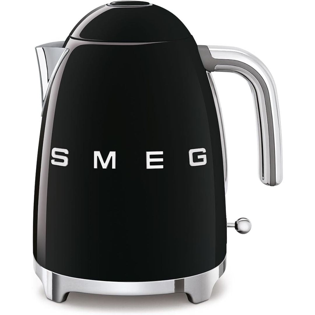 SMEG ESTETICA KLF03BLEU 1,7L Bollitore Elettrico Nero Anni '50 Soft Opening