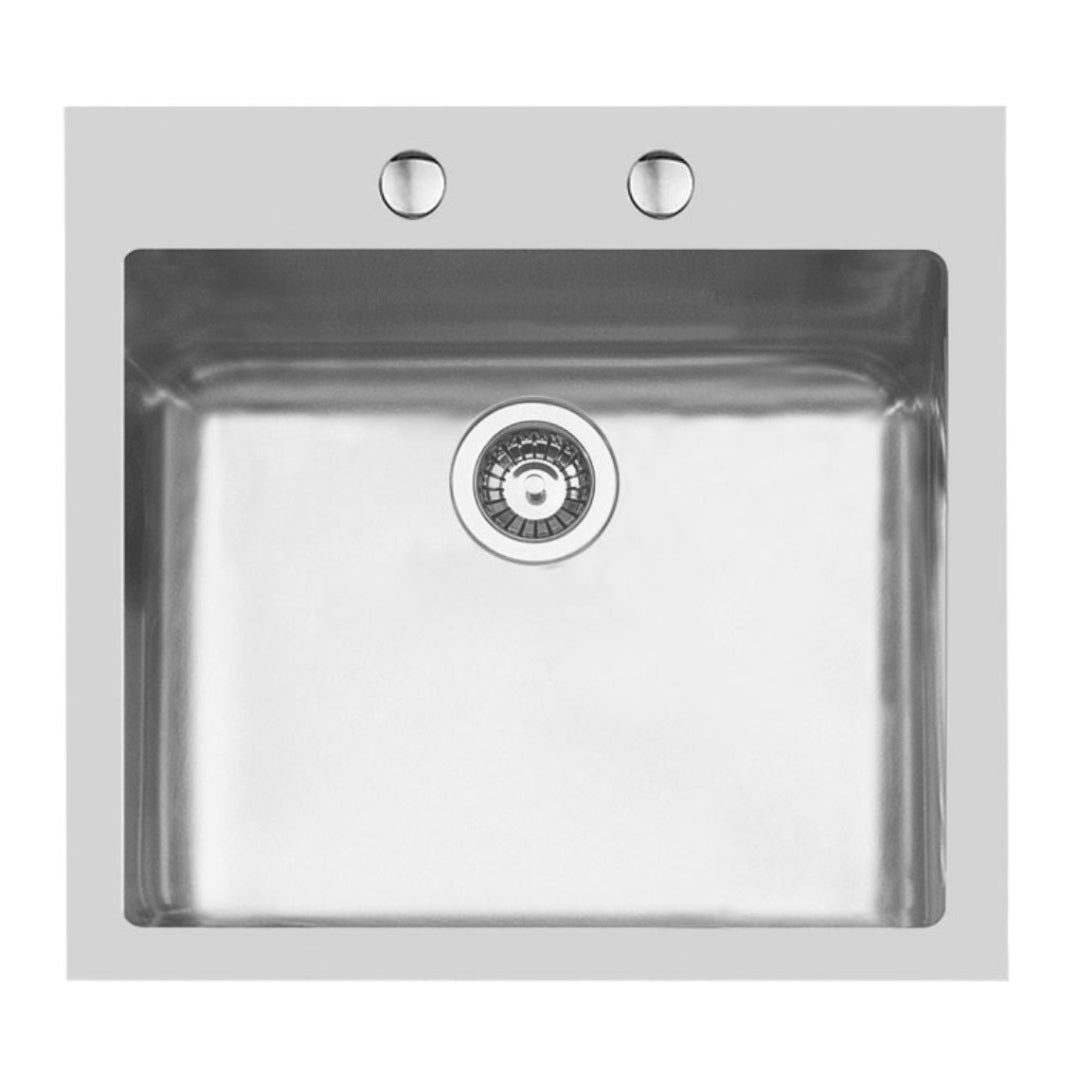 Foster KE R15 2272050 Lavello Cucina Incasso Sopratop Inox Spazzolato 50x40