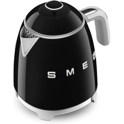 SMEG KLF05BLEU Bollitore Elettrico Nero Mini 0,8 L Estetica 50’s Style