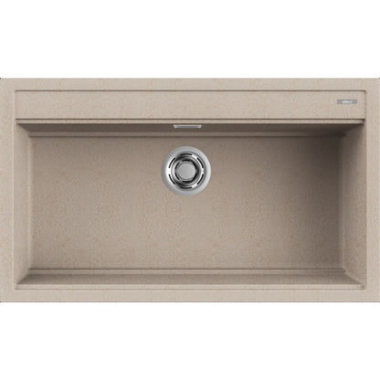 ELLECI BEST 360 LGB36051 Lavello da Incasso 1 Vasca Sopratop Granitek Avena 51 cm. 86 x 51
