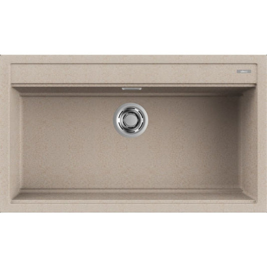 ELLECI BEST 360 LGB36051 Lavello da Incasso 1 Vasca Sopratop Granitek Avena 51 cm. 86 x 51