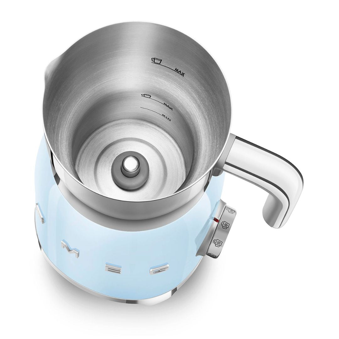 SMEG MFF11PBEU Montalatte Multifunzione Induzione 6 Programmi 500W Azzurro