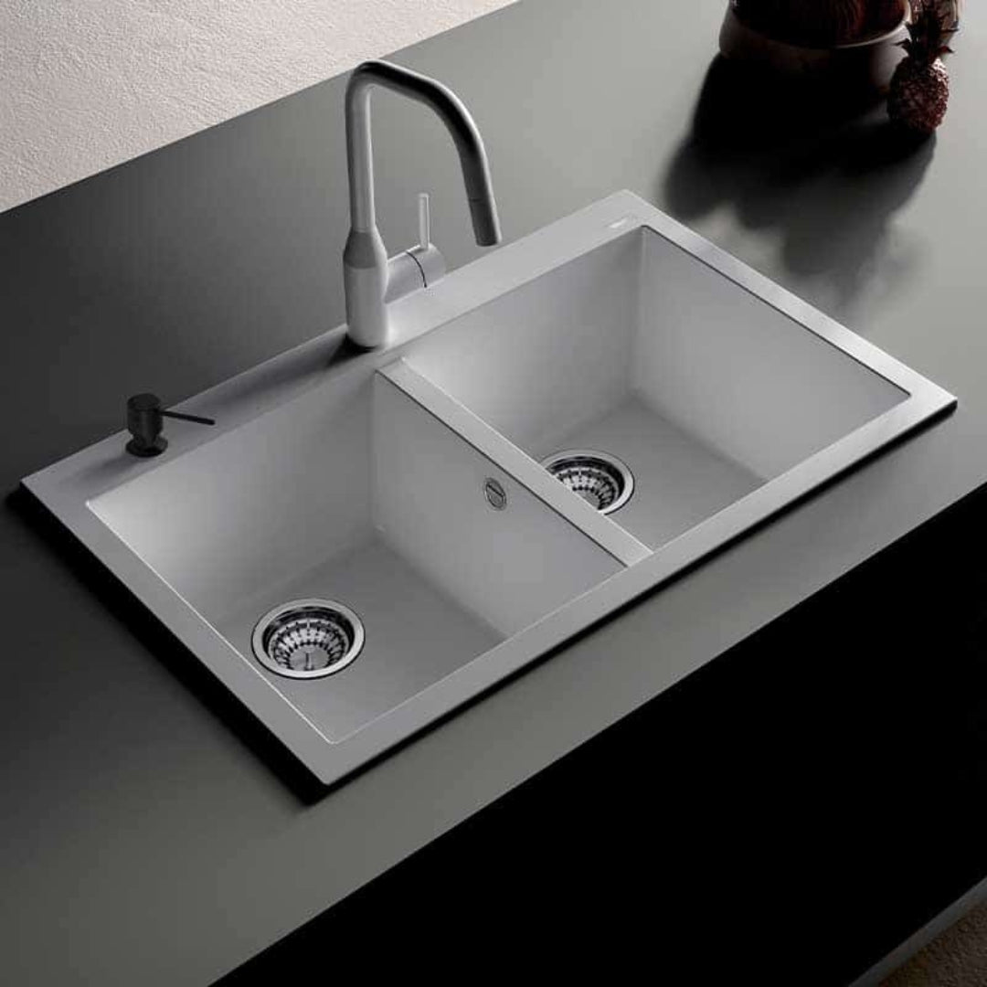 ELLECI ADI02300BK Dispenser Sapone da Incasso Black Matt