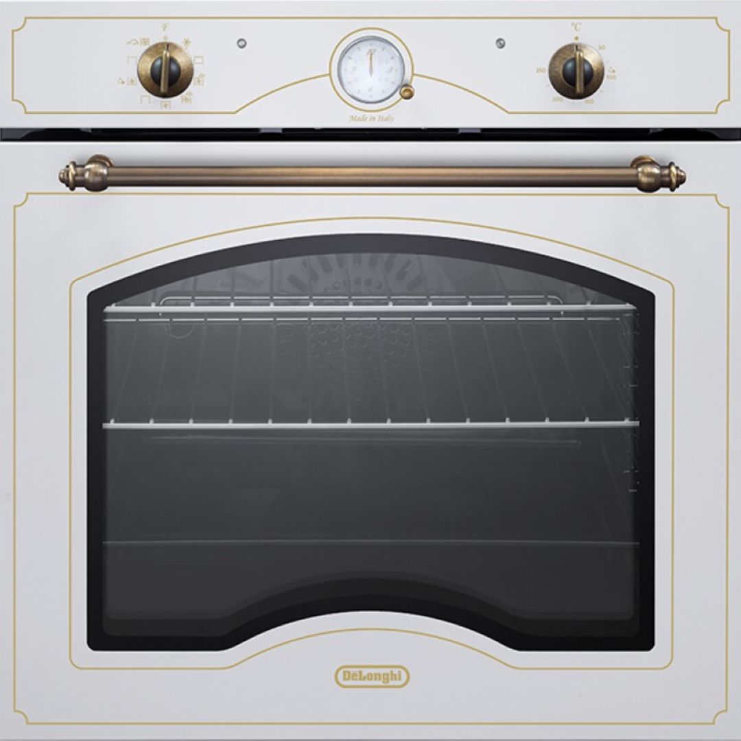 DE LONGHI COUNTRY CM9LW Forno Incasso 9 Funzioni Classe A Bianco 74 L cm. 60 x 60