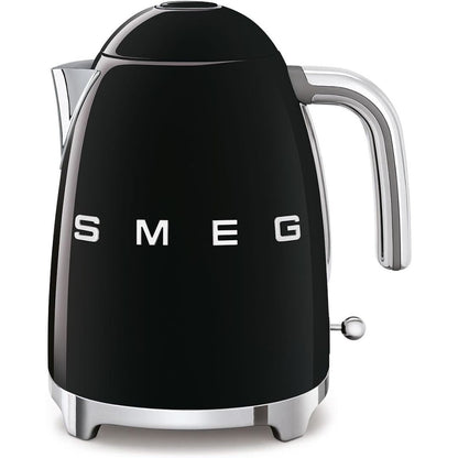 SMEG KLF04BLEU Bollitore Elettrico Anni '50 Nero 1,7L Temperatura Variabile