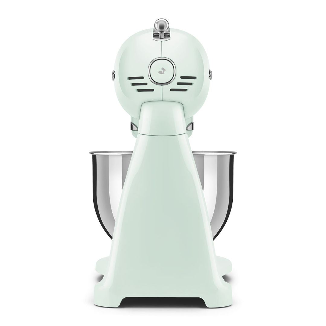 SMEG SMF03PGEU Impastatrice Planetaria 800W Verde 4,8L 10 Velocità 50's Style