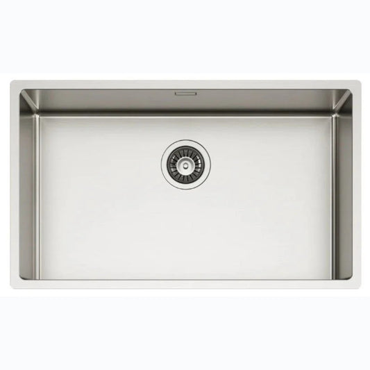 ELLECI LIE650SAC ESPRIT 700 Lavello Monovasca Inox Flat Filotop Sottotop cm. 74 x 44