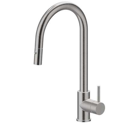 NEWFORM 63435X.50.050 Miscelatore Cucina Acciaio Inox con Doccia Estraibile Canna Girevole