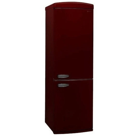 Sharp SJ-NRA10RMXMD Frigorifero Combinato Retrò No Frost 331 L Bordeaux cm. 60 x 190