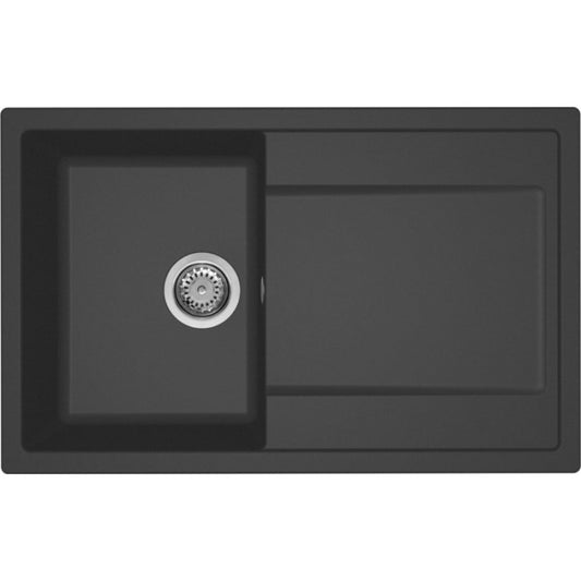 ELLECI LIFE 300 LG230059 Lavello Incasso 1 Vasca Gocciolatoio Reversibile cm. 79 x 50