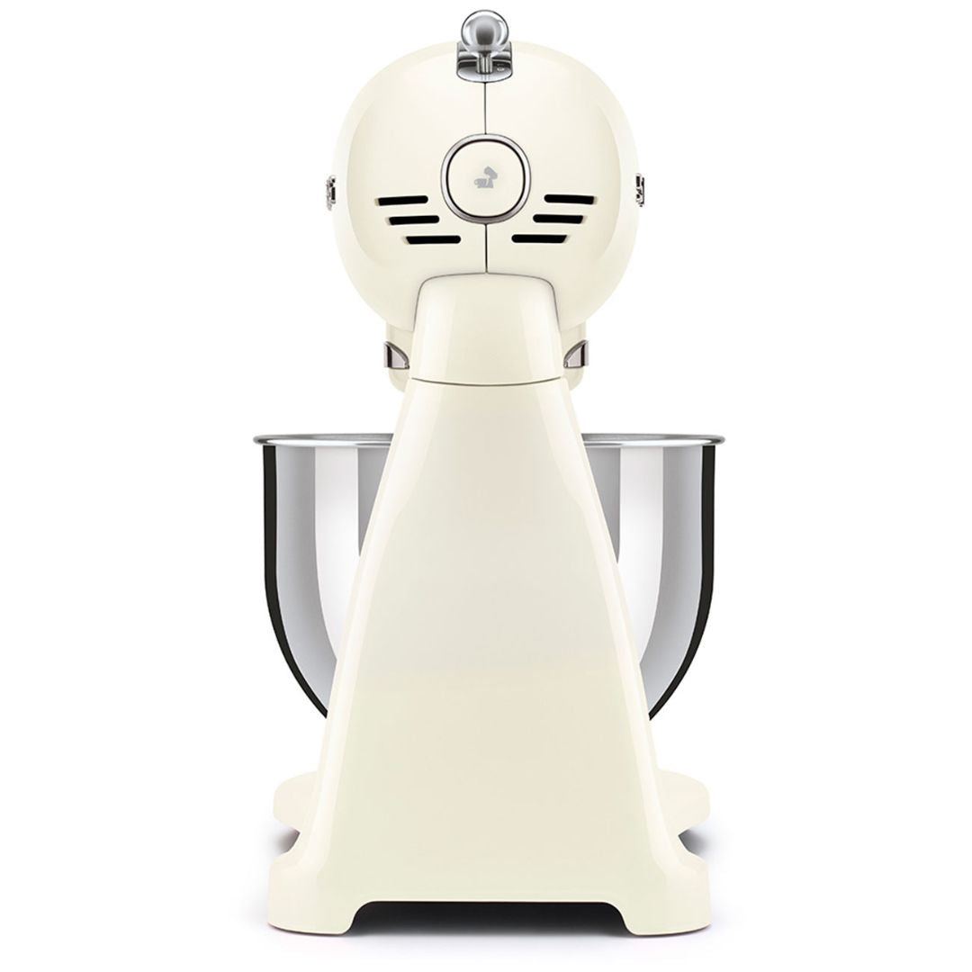 SMEG Impastatrice Planetaria SMF03CREU 800W Crema 4,8L 10 Velocità 50's Style