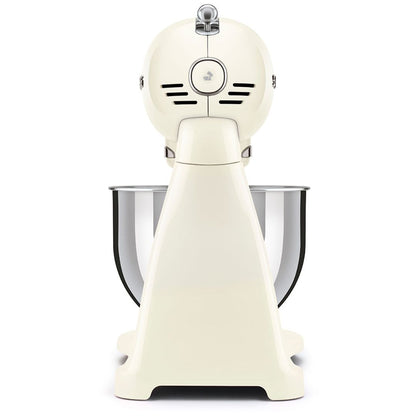 SMEG Impastatrice Planetaria SMF03CREU 800W Crema 4,8L 10 Velocità 50's Style
