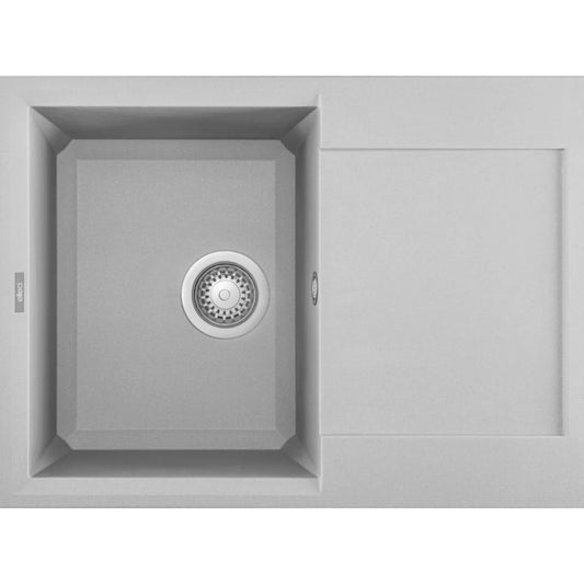 ELLECI EASY 135 LMY13579 Lavello 1 Vasca Gocciolatoio Reversibile cm. 68 × 50