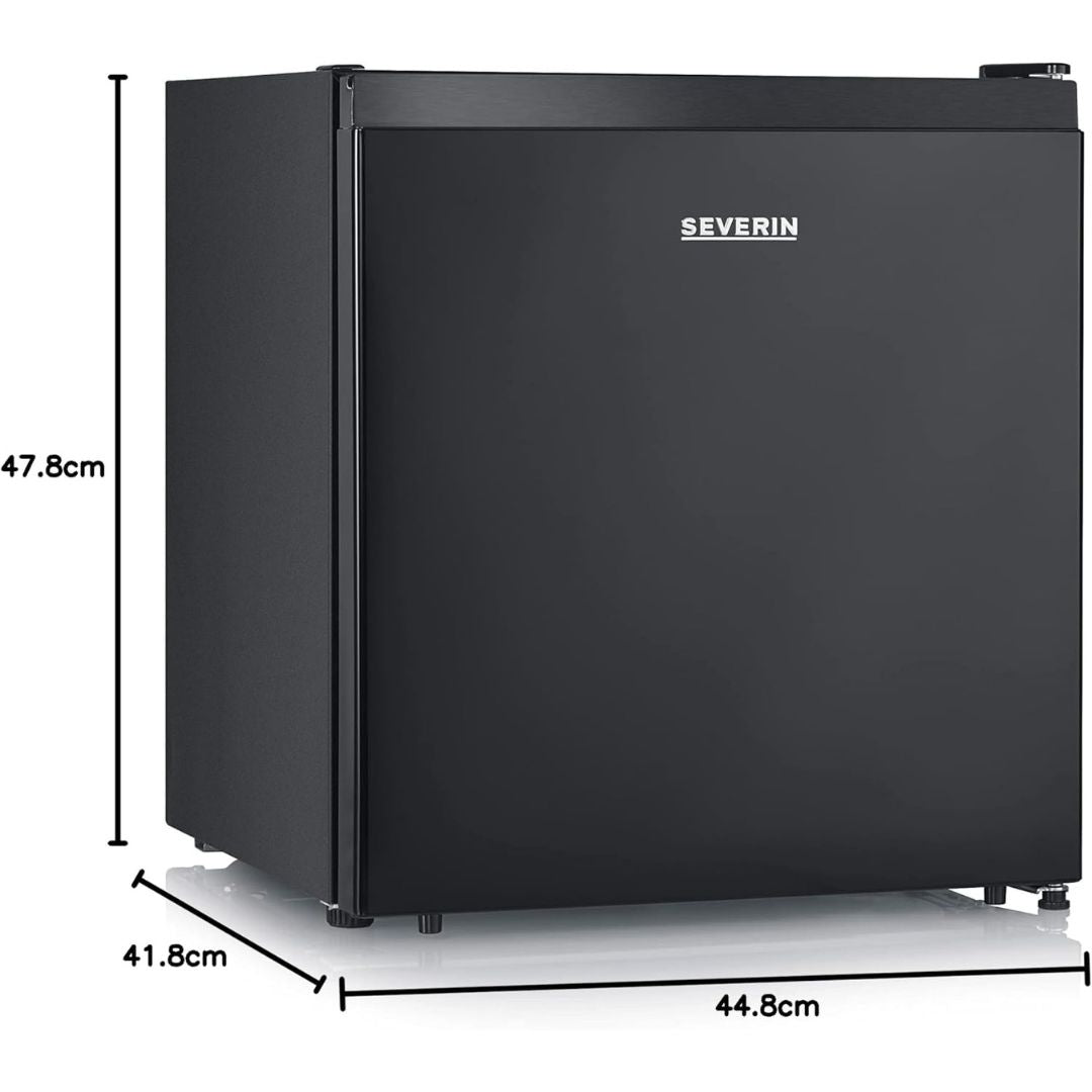 SEVERIN KB8879 Mini Frigorifero 45L con Congelatore 5L Nero Libera Installazione mm. 445 x 478