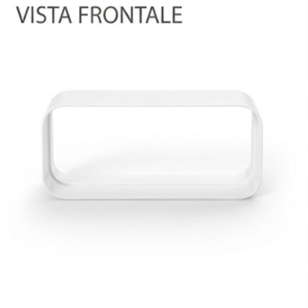 FOSTER 9700533 Connettore Bianco a Sezione Rettangolare mm. 227 x 94